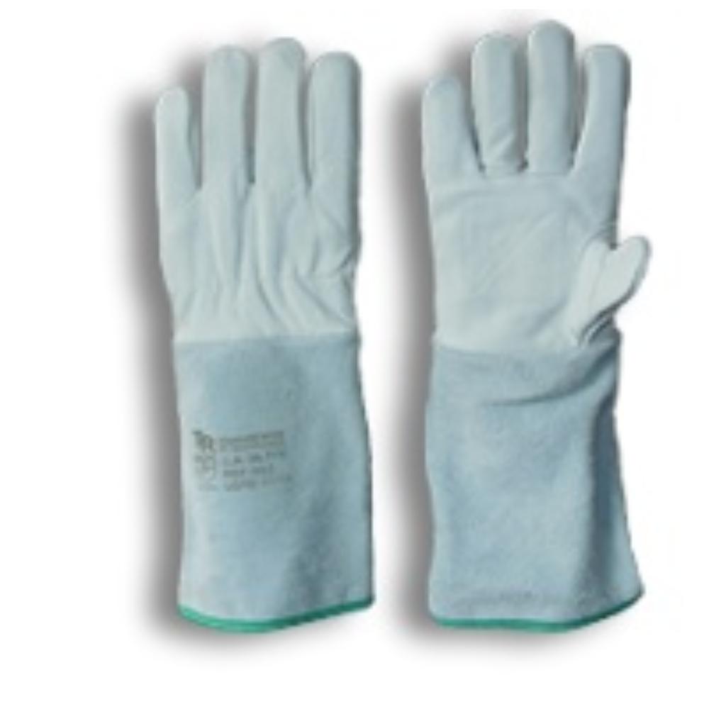 LUVA DE VAQUETA TOTAL PUNHO 15CM TR - CA.38774