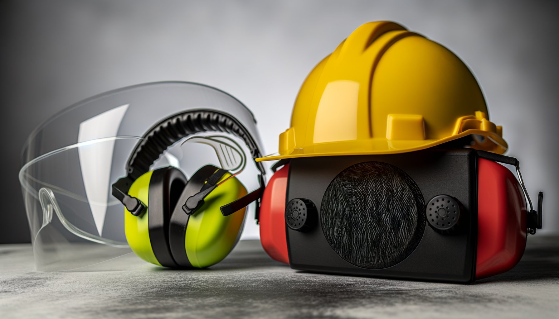 EPIs Para a Construção: Comparativo Entre Capacetes e Protetores Auriculares