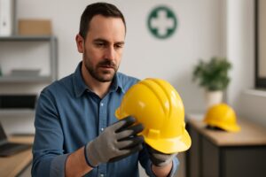 Capacete EPI: o que é, como funciona e sua importância na segurança das mãos