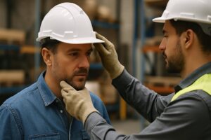Como escolher e ajustar o capacete EPI para máxima proteção manual no trabalho