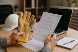 Luvas de proteção com CA: como validar certificados e garantir compliance na empresa