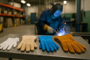 Luvas EPI: o que são, tipos e aplicação na proteção industrial e soldagem
