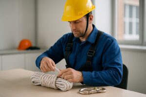 Passo a passo para conservar cordas de trabalho em altura e prolongar vida útil