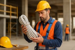 Qual é a melhor corda para trabalho em altura na construção civil e indústria?