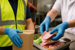 Luvas multifuncionais: quando usar e vantagens para setores logístico e alimentício