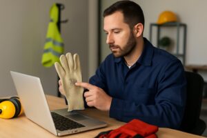 Passo a passo para comprovar o Certificado de Aprovação (CA) das luvas EPI