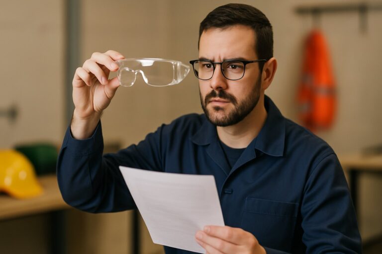 Como garantir o Certificado de Aprovação (CA) correto ao adquirir óculos de segurança