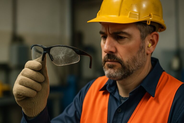 Quando substituir seus óculos de segurança: sinais de desgaste e risco no trabalho