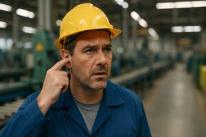 A verdade incômoda sobre o uso insuficiente de protetor auricular em fábricas