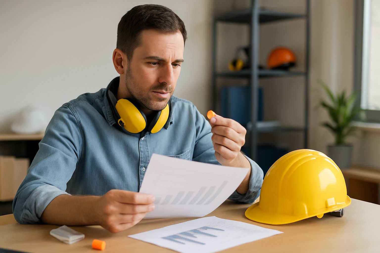 Como interpretar o NRRsf para garantir a proteção auditiva correta no trabalho
