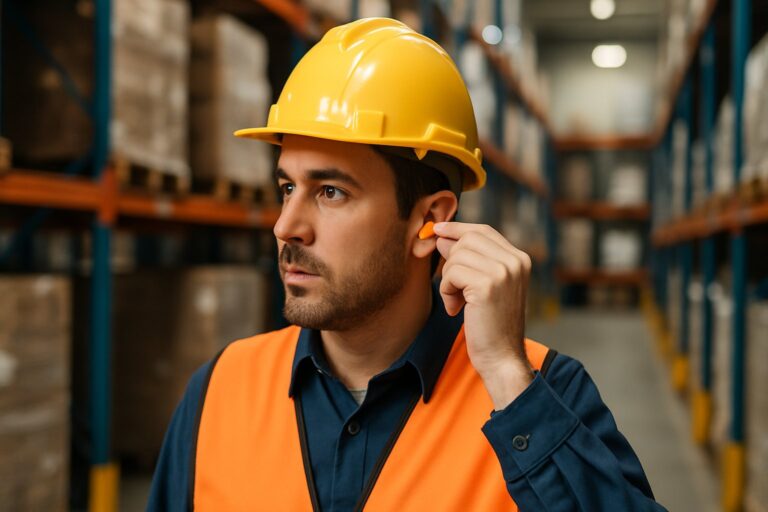 Segurança sonora em logística: quando o protetor auricular tipo plug é indicado
